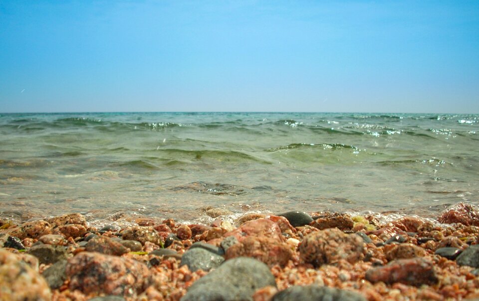 Water travel beach