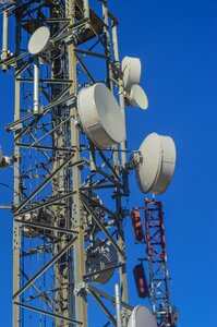Telecommunications tv dish