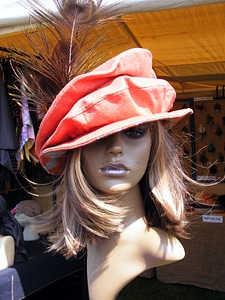 Hat feather shop photo