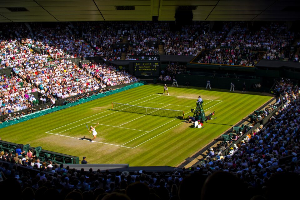 Centre court sport women