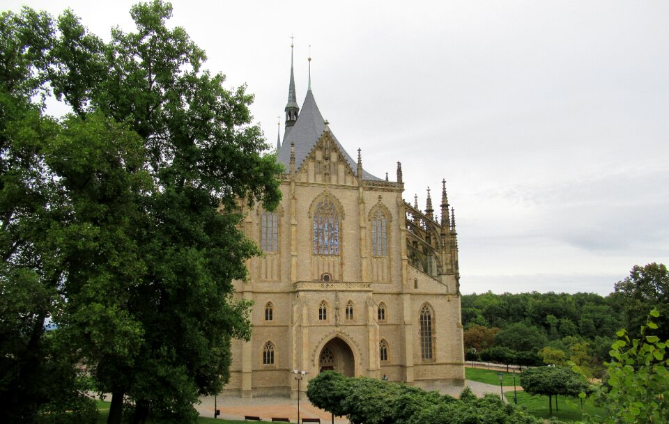 Czech republic kutna-hora cathedral of st barbara