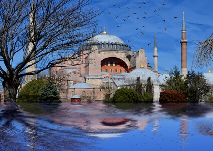Landscape historical works museum
