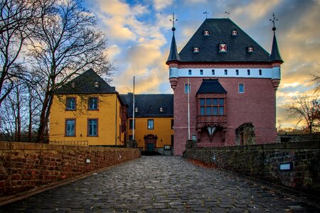 Concluded wasserschloss schloss burgau düren photo