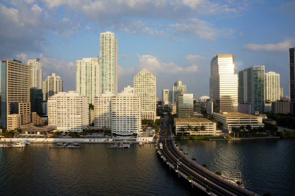 Skyscraper buildings miami