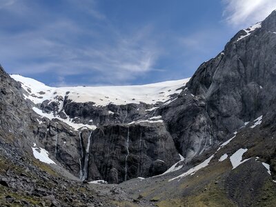 Mountain scenic outdoor photo