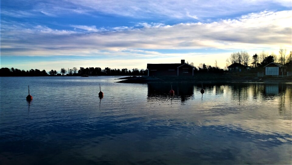 Himmel vänern mirroring photo