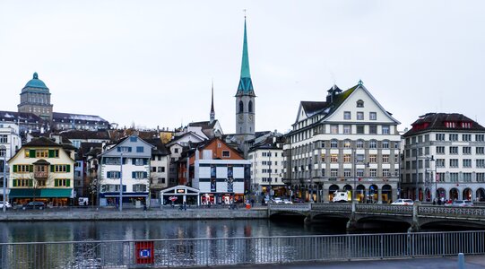 Zurich limmat river