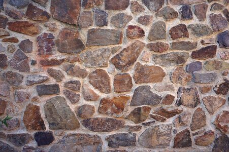 Texture old stone wall