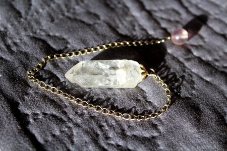 Working with energy crystal mountain chain