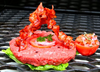 Bacon grill barbecue grill