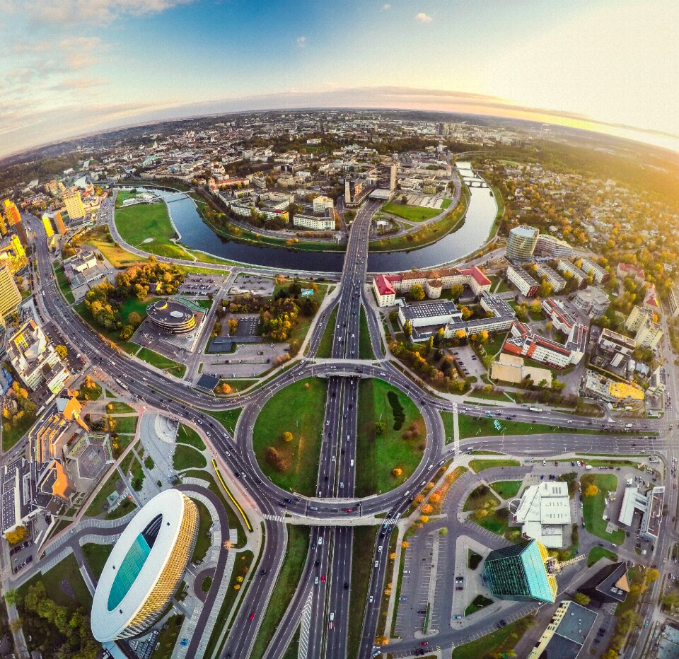 City architecture travel