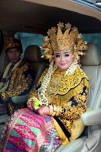 Adat minang art married couples photo