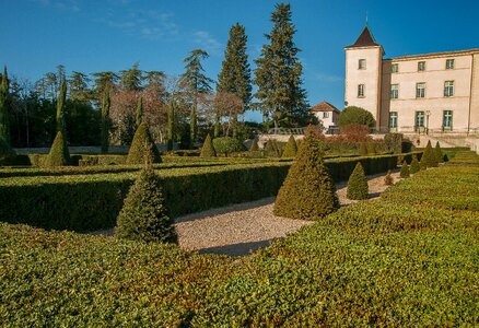 Park french garden hedges