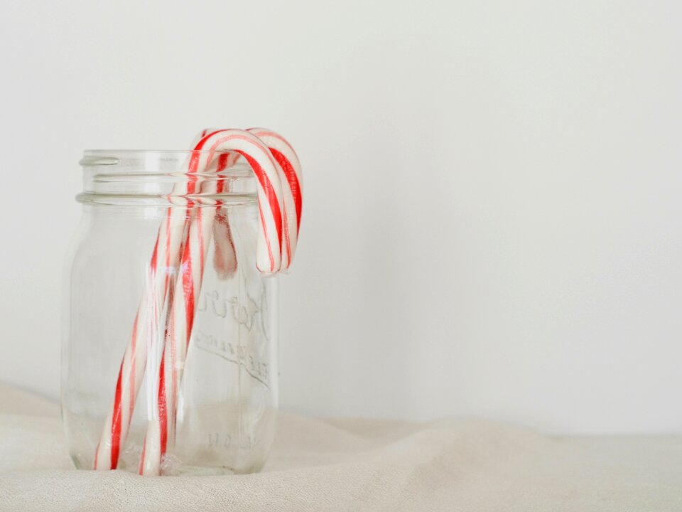 White festive sweet