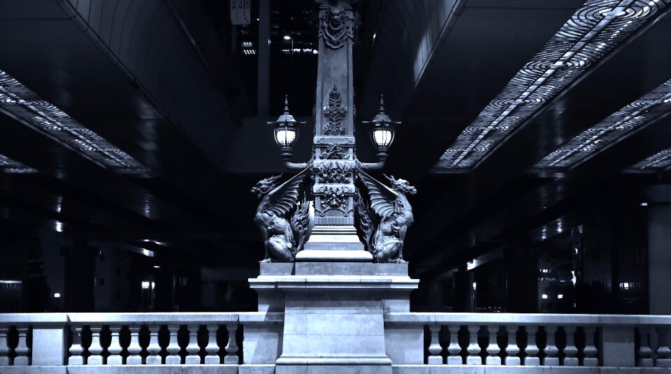 Nihonbashi night bridge