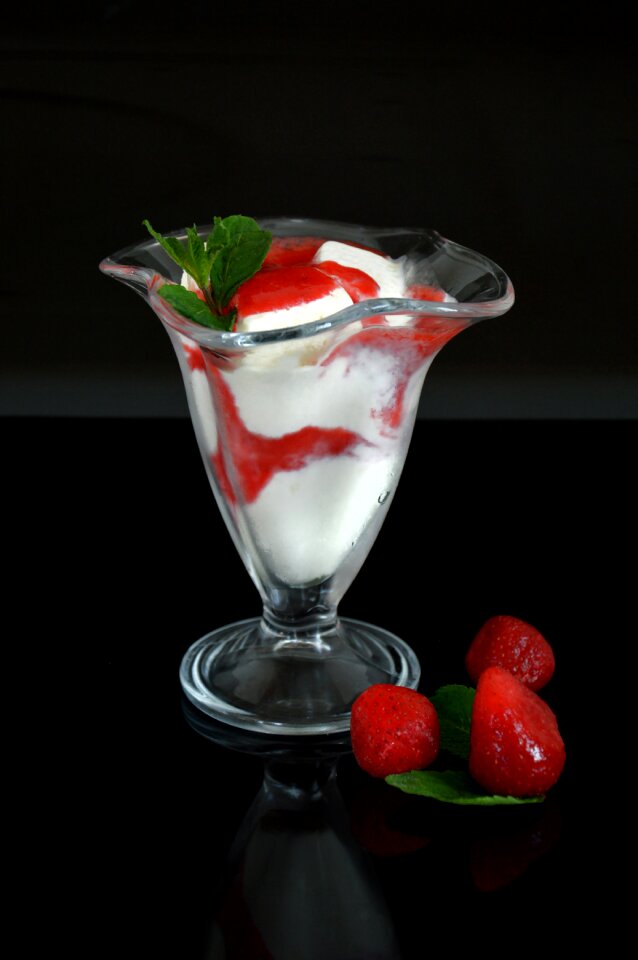 Strawberry sweet food