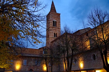 Gothic mullioned st francis