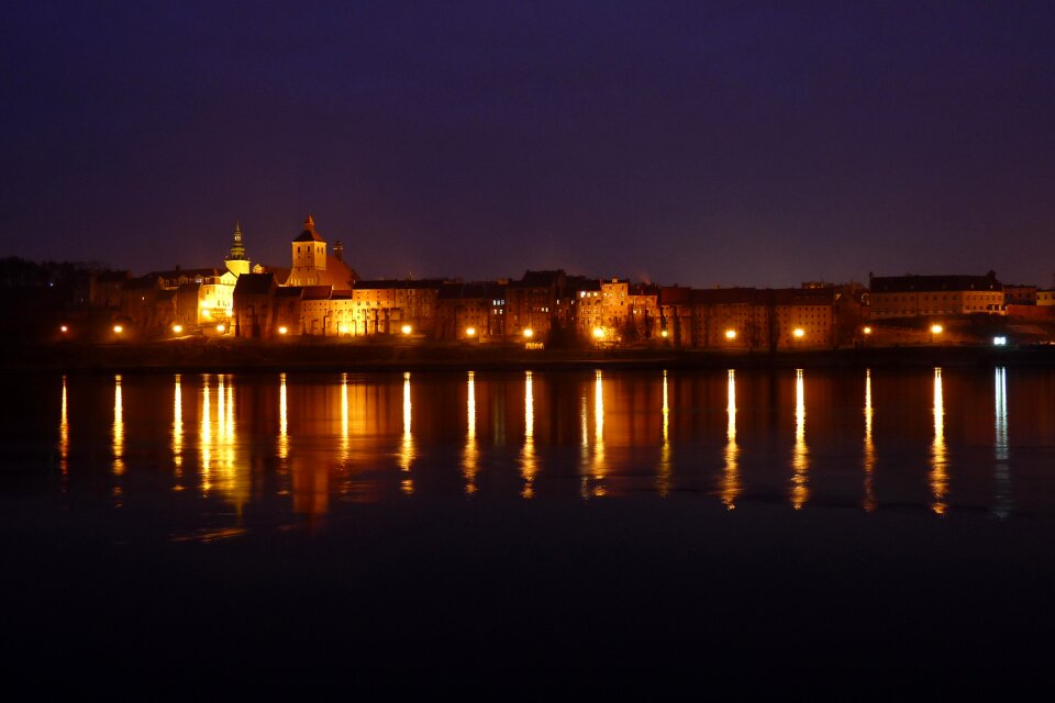 Grudziadz poland overall the vistula