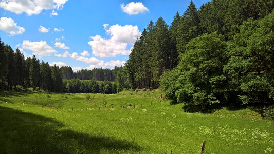 Sun sauerland idyllic photo