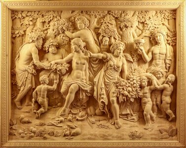 Carving wood linden