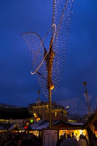 Advent christmas decoration angel photo