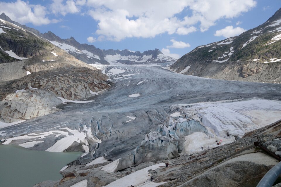 Furka grimsel pass rhône glacier