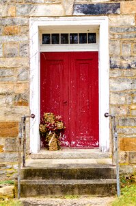 Old door antique wood photo