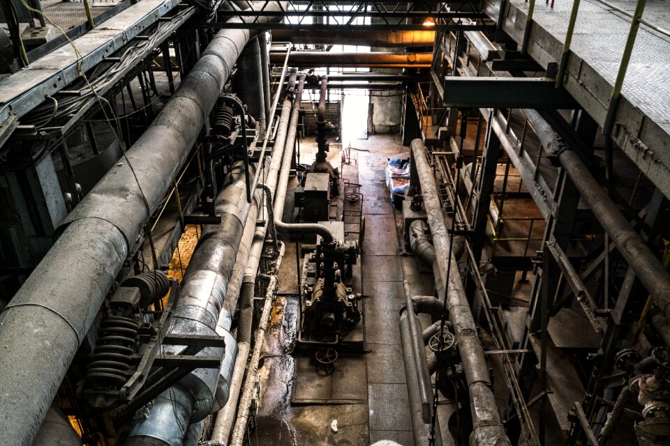 Machine metal industrial