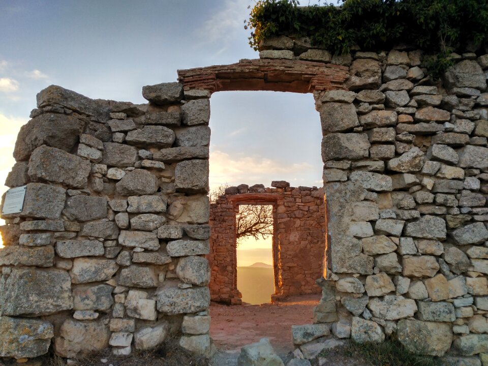 Sunset door