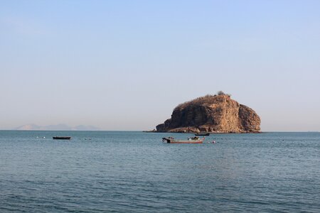 Mallets island beach the sea