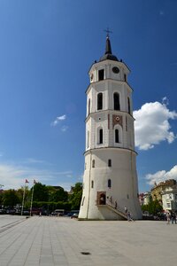 Sky clouds church