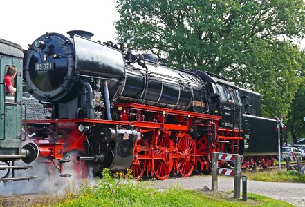 Railway historically steam photo