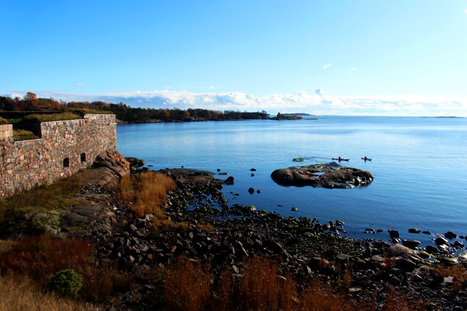 Sky blue water photo