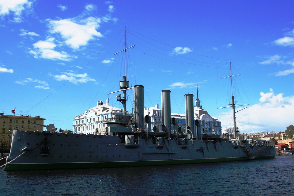 Museum buildings embankment photo