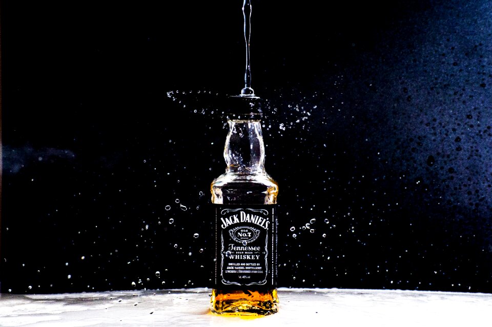 Drink water drop