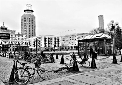 Stockholm skyscraper tower photo