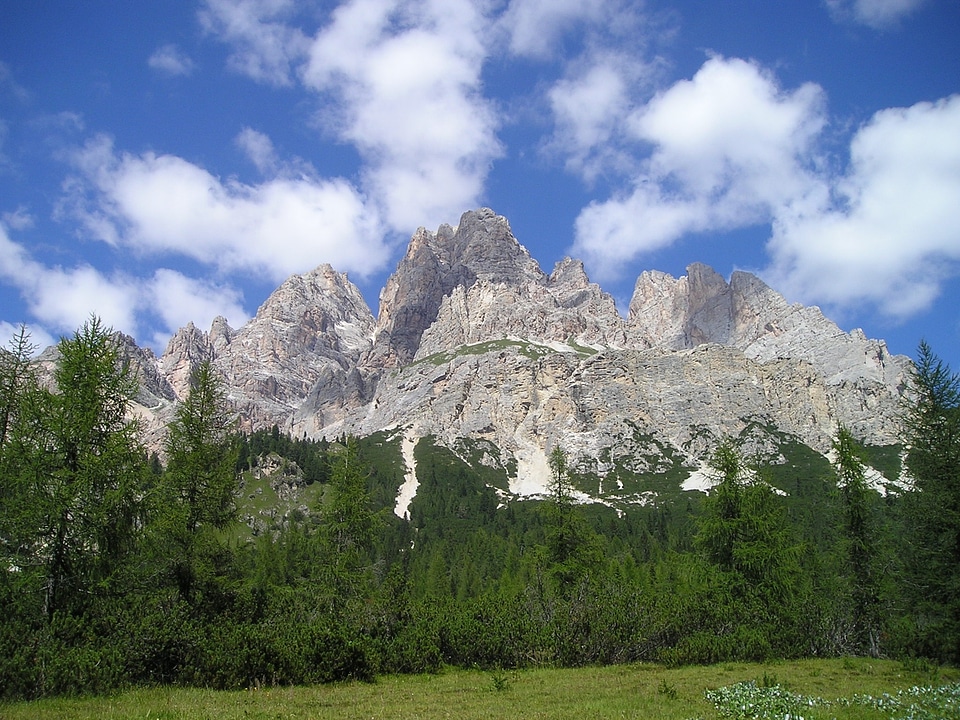Dolomites mountains alpine