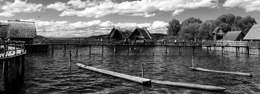 Open air museum pile dwelling museum uhldingen photo