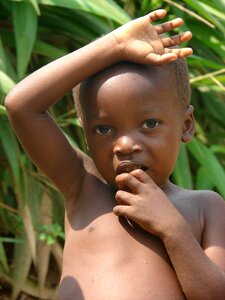Child sub-saharan africa of the congo photo
