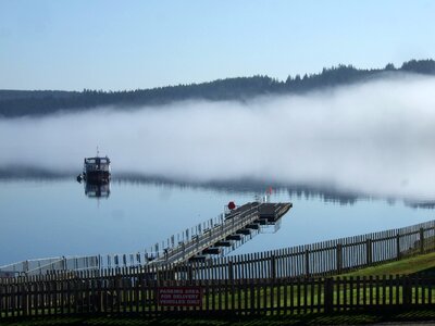 Morning northumberland kielder water photo