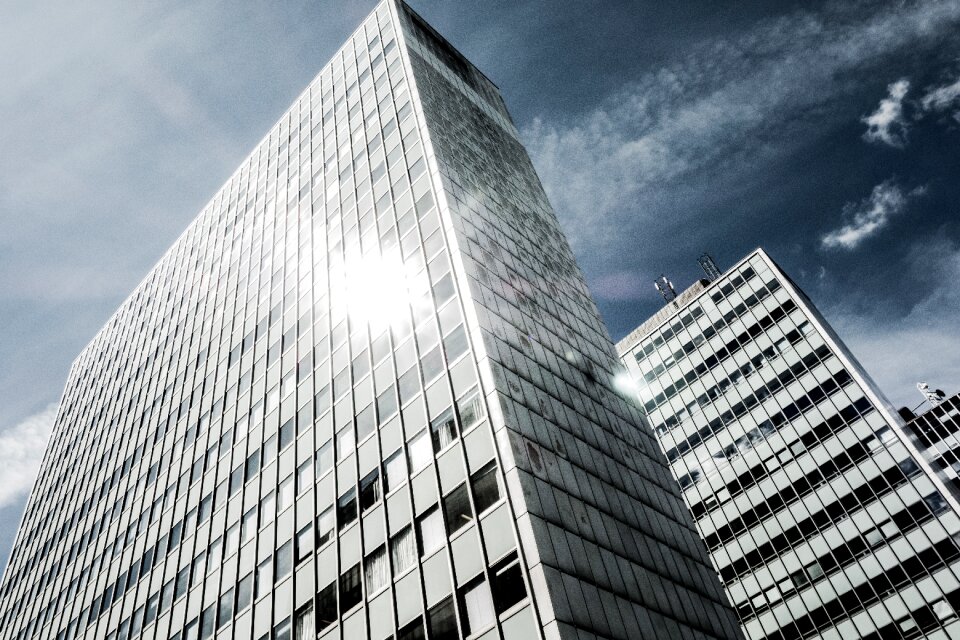 Office long glass