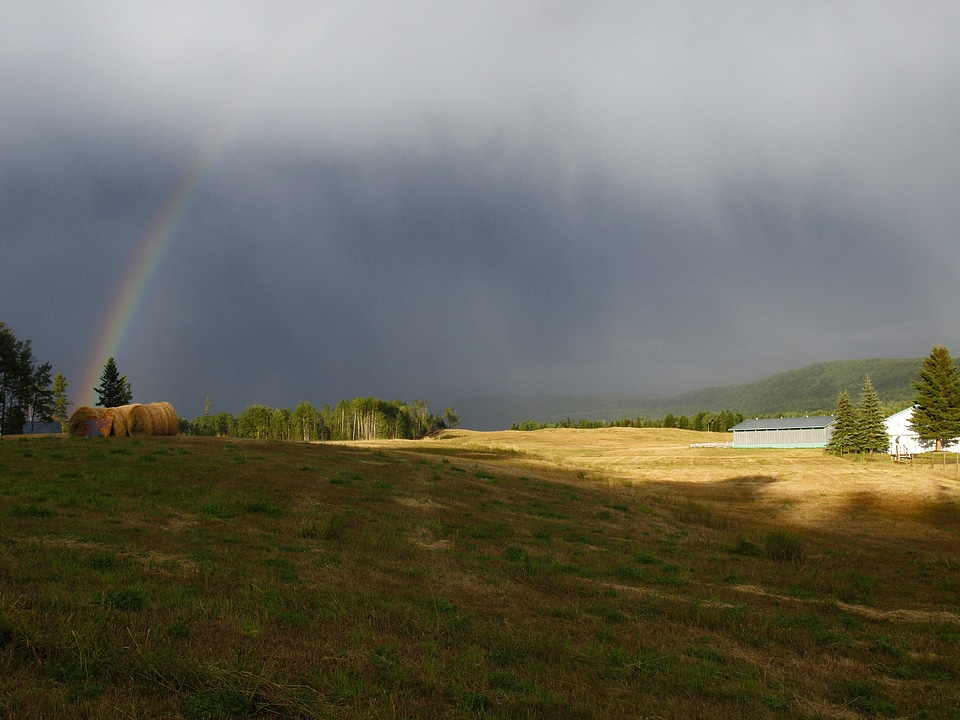 Weather clouds landscape
