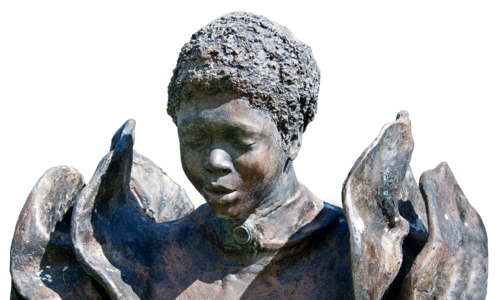 Sculpture beautiful woman art