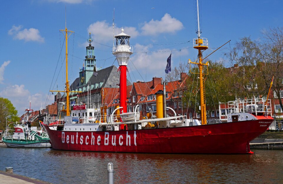 Museum ships lightship german bay photo