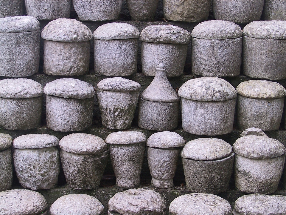Stone cemetery historically