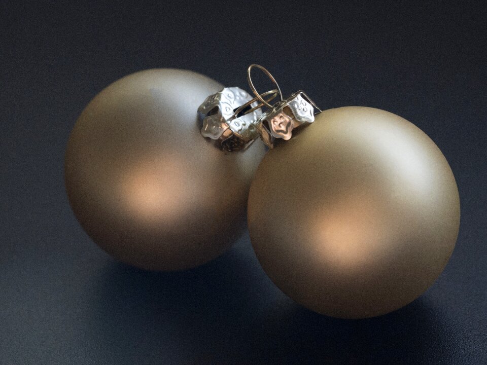 Ball christmas gold