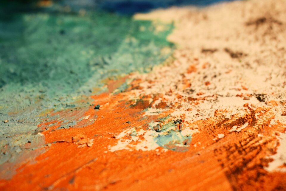 Colorful creative grunge