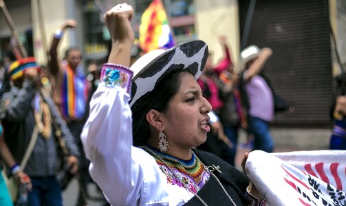 Indigenous women saraguro peoples