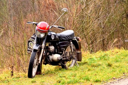 Nature the passion of the christ a motorcycle photo