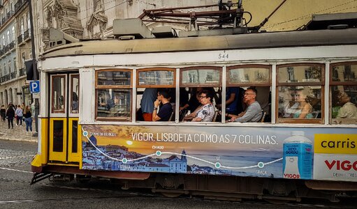 College portugal the lisbon tram photo